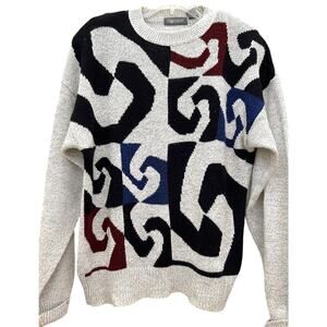 Vintage J.T. Beckett Large Men’s Pullover Knit Sweater Excellent Condition